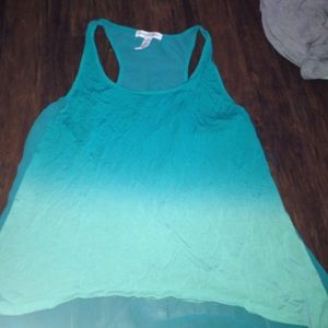 Blue tank top