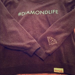 Diamond supply company pullover