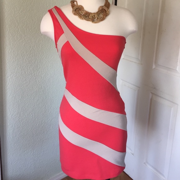 One shoulder dress