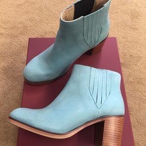 Wolverine Light blue Leather Ankle Boots