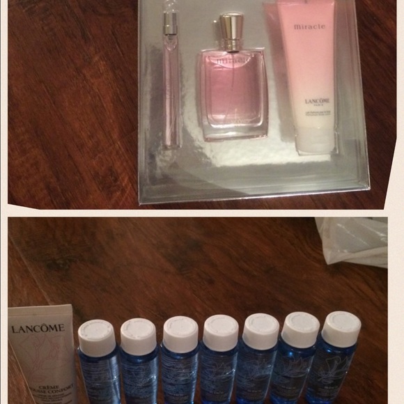 Makeup remover and perfume