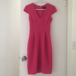 Hot pink dress H&M