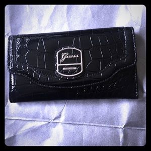 Guess black wallet