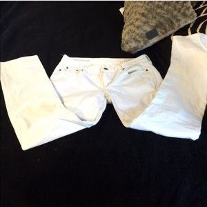 White denim J. Crew skinny jeans !
