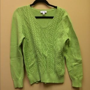 Green Sweater