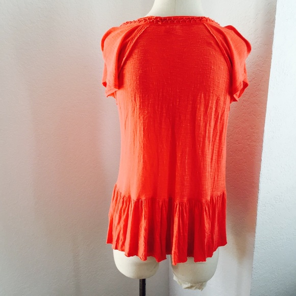 🔱BUNDLED🔱Free People Battenburg Lace Trim Top - Picture 3 of 4