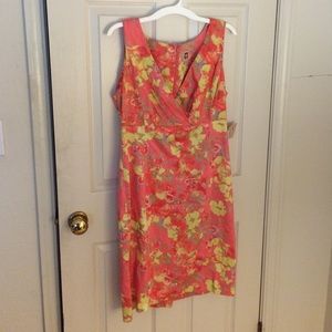 Anne Klein floral dress size 12 NWT