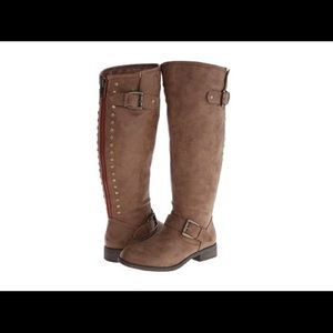 STEVE MADDEN/MADDEN GIRL BRAND NEW RIDING BOOTS