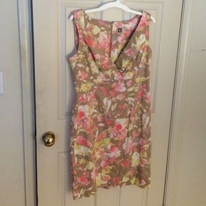 Anne Klein floral dress size 12