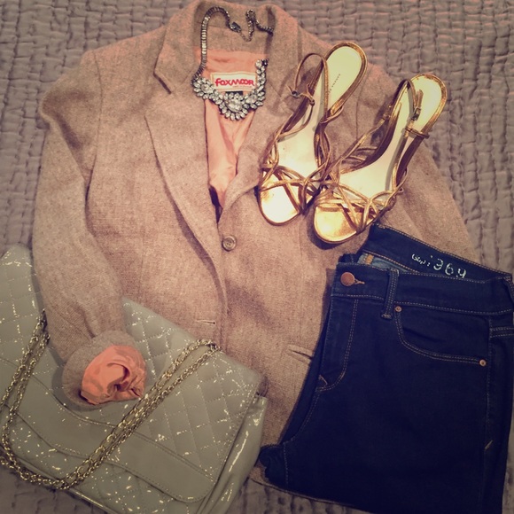 Banana Republic Bronze Heels