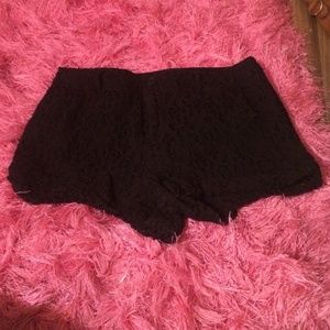 Lace shorts