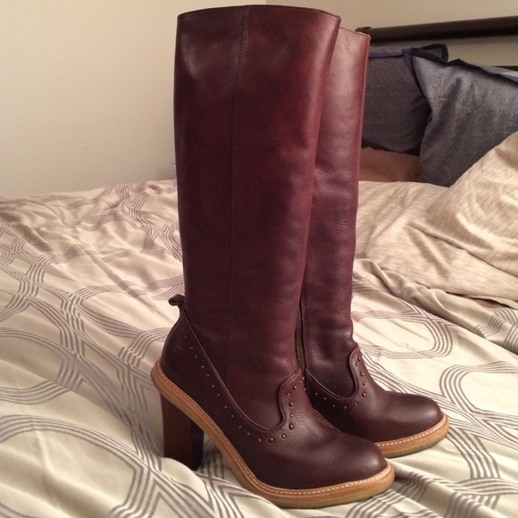 Anthropologie made by SCHULER & SONS tall boots