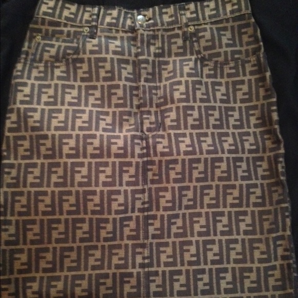 vintage fendi skirt