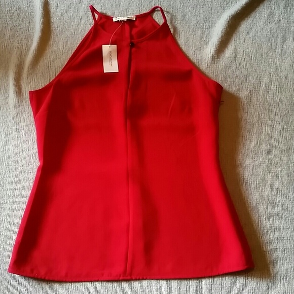Banana Republic Tops - Banana republic red top