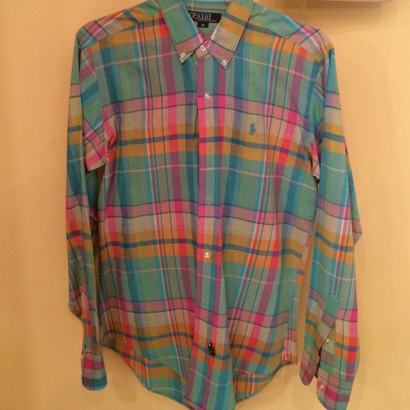 Multi-Colored Women's Collared Polo