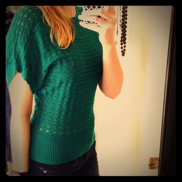 The Limited Jade Woven Top