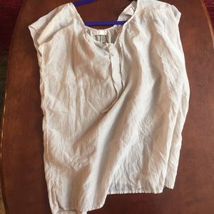 Beige flowy blouse