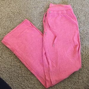 Pink vs sweat pants
