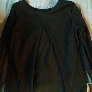 a.n.a sheer back top