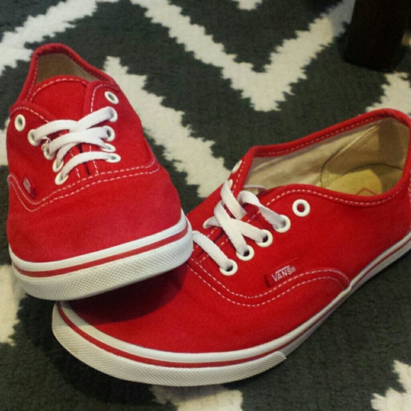 Red Vans
