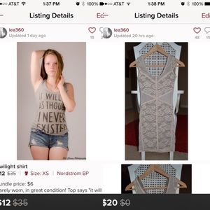 Bundle 💋💋 one dress & one top