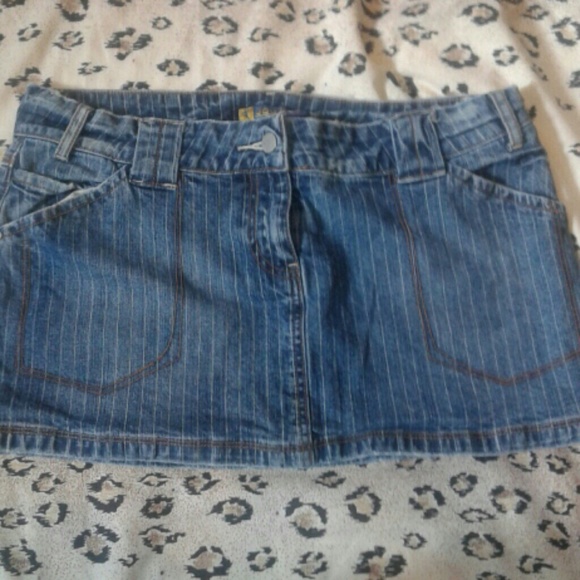 Jean skirt