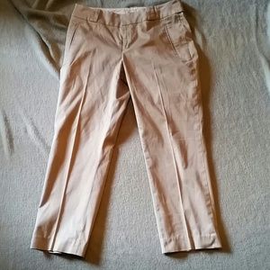 Khaki banana republic Capri pants