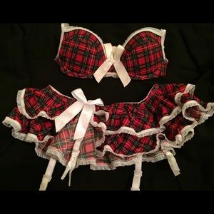 School girl Plaid Lingerie