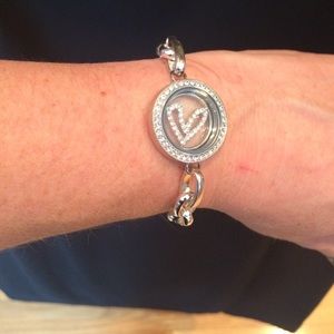 Origami Owl Silver-tone Bracelet