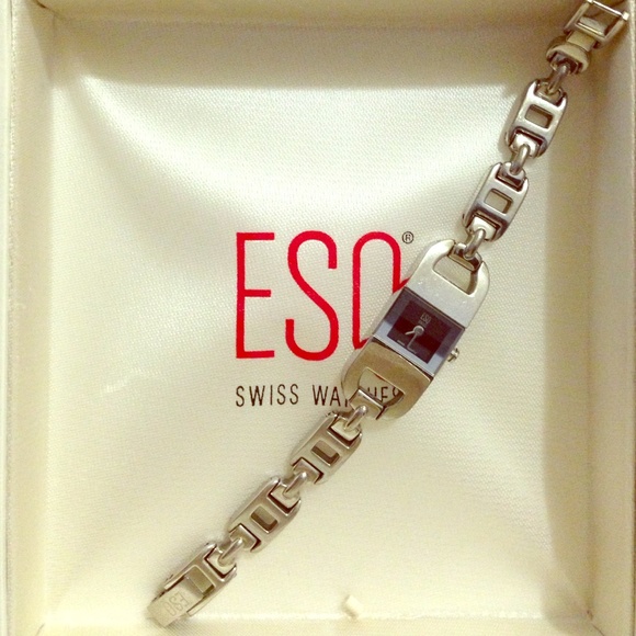 ❤️ ESQ Swiss Made Movado Watch ❤️ - Picture 1 of 4