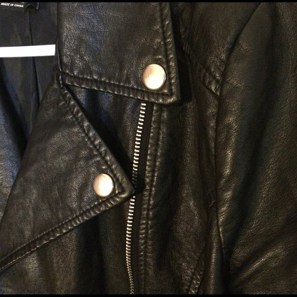 Faux Leather Jacket
