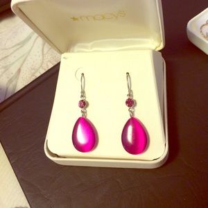 Pink Dangled Earrings