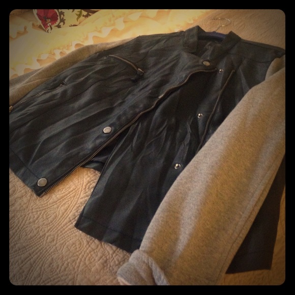 Aeropostale Faux Leather Jacket