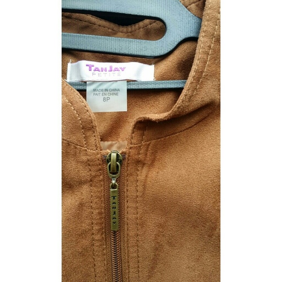 Faux - suede jacket - Picture 2 of 3