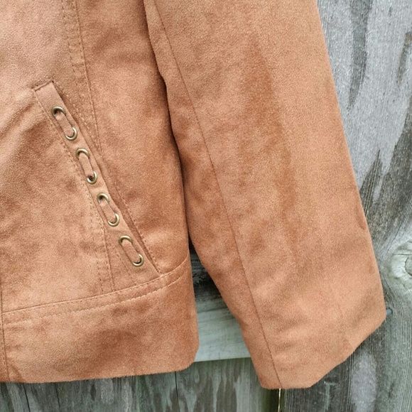 Faux - suede jacket - Picture 3 of 3
