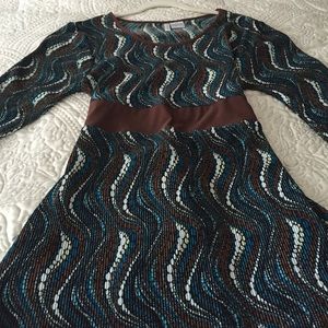 Tunic top multicolored