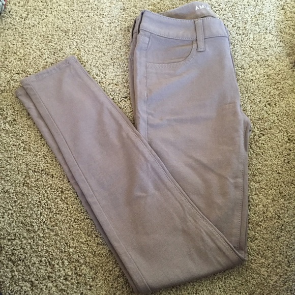 Tan jeggings