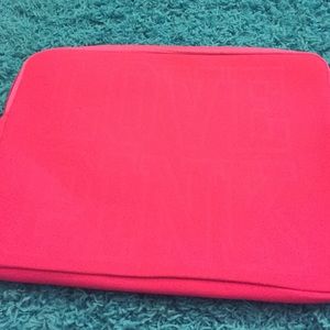 VS Pink Laptop Case