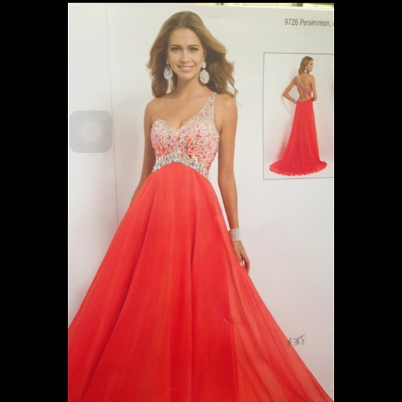 Beautiful prom dress designed by Blush