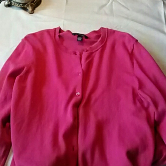 Tommy Hilfiger pink cardigan