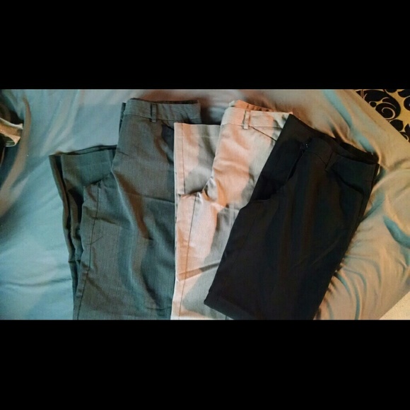 *SOLD in Bundle* and save 3 pairs of slacks!