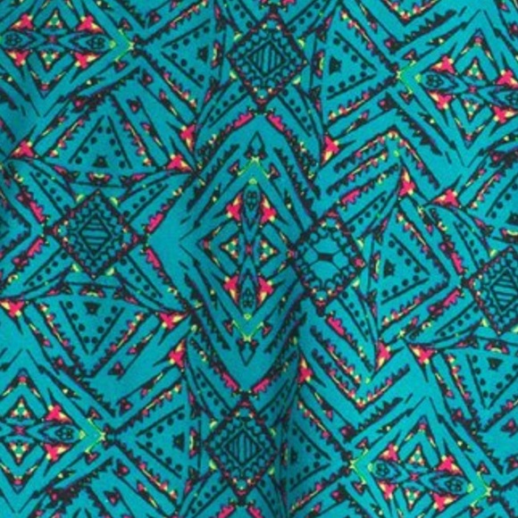 Nordstrom Fire Cami Turquoise Skater Dress - Picture 3 of 3