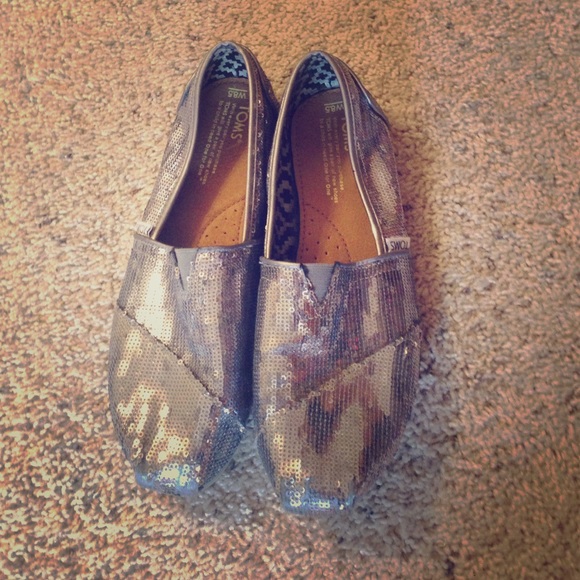 Sparkly TOMS