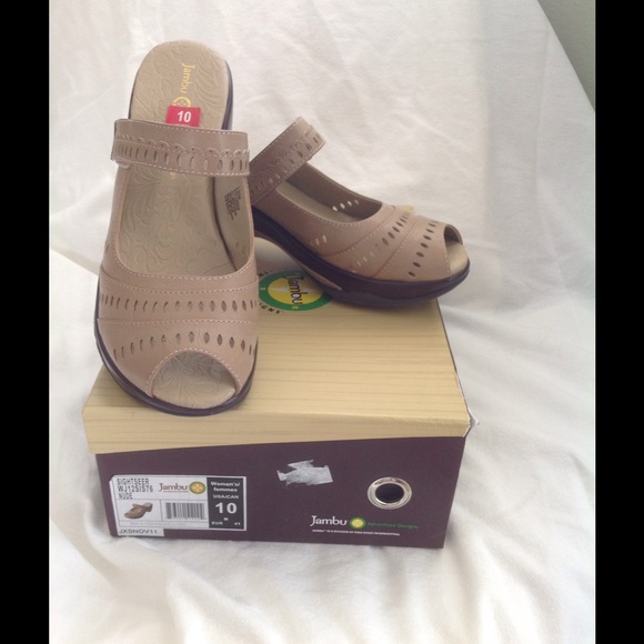 Jambu Sightseer Slide Sandals -Nude