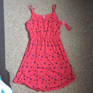 pink dandelion dress