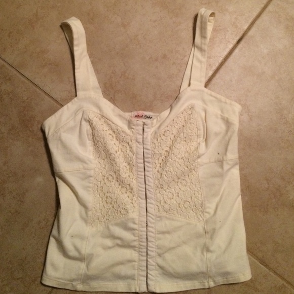 cream corset