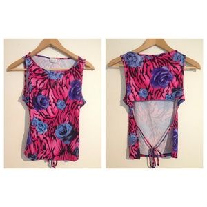 💖 90s vintage kawaii cyber girl tank top vintage