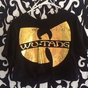 Wu tang cropped t shirt