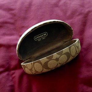 Coach sunglasses case