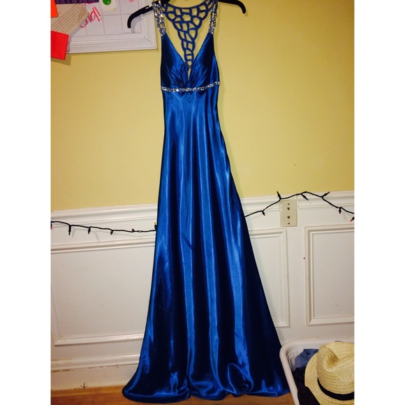 Blue Prom Dress